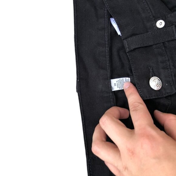 Vintage True Religion Jeans Size 34 STRAIGHT Black - Picture 5 of 6